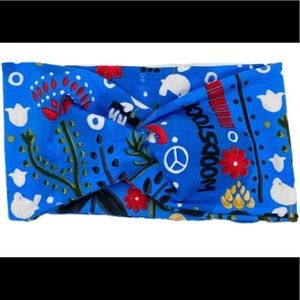 WoodStock Faux Knotted Turban Headband